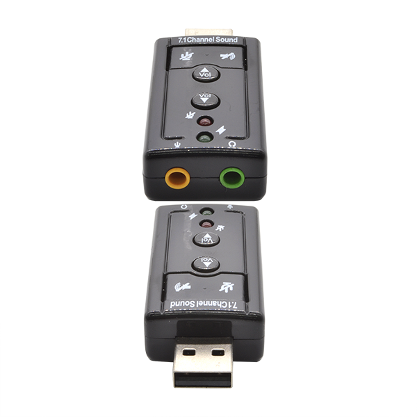 Tarjeta De Sonido Usb 7 1 Conexión Usb Plug And Play Audio Jaltech Sas